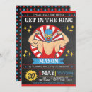 Pesquisar por luta convites Menino