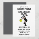 Pesquisar por jogador de softball convites Partido