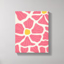 Pesquisar por arte floral moderna impressão de canvas Retrô