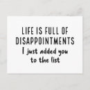 Pesquisar por desapontado cartoes postais Engraçado