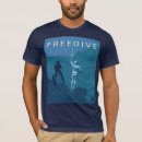 Pesquisar por mergulho do mergulhador camisetas Azul