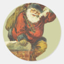 Pesquisar por chaminé adesivos Vintage santa claus