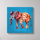 Pesquisar por animais africanos impressão de canvas Elefante
