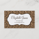 Pesquisar por leopard print cartao de visita Profissional