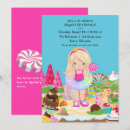 Pesquisar por candy land convites Rosa