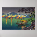 Pesquisar por barco de madeira pôsteres pósteres Ukiyo e