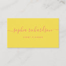 Pesquisar por rosa quente e amarelo cartao de visita Colorido