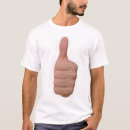 Pesquisar por o polegar camisetas Humor