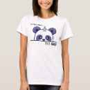 Pesquisar por camisas da panda para femininas camisetas Kawaii