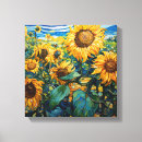 Pesquisar por girassóis van gogh de impressão de canvas Flores