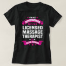 Pesquisar por massagem camisetas Trabalho