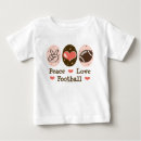Pesquisar por futebol do amor da paz camisetas Coração