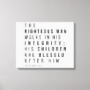 Pesquisar por provérbios impressão de canvas Bíblia verso