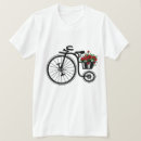 Pesquisar por flores românticas camisetas Bicicleta