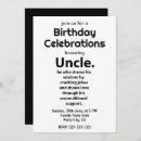 Pesquisar por o do tio convites Para ele