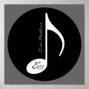 Pesquisar por símbolo de música pósteres Notas musicais