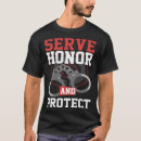 Pesquisar por proteger e servir camisetas Polícia
