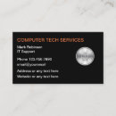 Pesquisar por suporte técnico cartao de visita Moderno