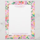 Pesquisar por design floral papel timbrado Para ela