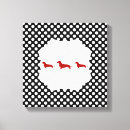 Pesquisar por bolinhas brancas impressão de canvas Preto