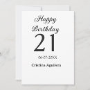 Pesquisar por feliz aniversário convites Minimalista
