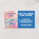 Pesquisar por carro azul cartao de visita Cliente