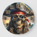 Pesquisar por caveira relogios de parede Pirata
