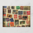 Pesquisar por selo postal colorido Vintage