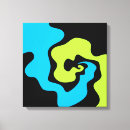 Pesquisar por verde preto impressão de canvas Elegante