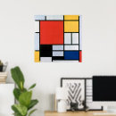 Pesquisar por azul amarelo vermelho pôsteres pósteres Piet mondrian
