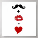 Pesquisar por moustaches pósteres Amor