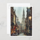 Pesquisar por cidade de bruxelas cartoes postais Fotografia