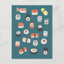 Pesquisar por japoneses cartoes postais Sushi