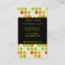 Pesquisar por mosaico colorido cartao de visita Quadrados