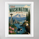 Pesquisar por vintage travel pôsteres pósteres Washington