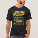 Pesquisar por serviço de jardinagem camisetas Cuidados com relva
