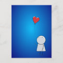 Pesquisar por balão vermelho cartoes postais Amor