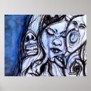 Pesquisar por menina triste artes pósteres Gótico