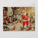 Pesquisar por natal antigo crianças cartoes postais Papai noel
