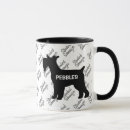 Pesquisar por cachorro schnauzer canecas Silhueta