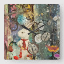 Pesquisar por país das maravilhas relogios de parede Engraçado