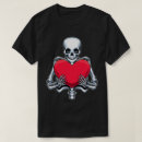 Pesquisar por dia dos namorados gótico camisetas Qualquer pessoa