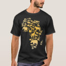 Pesquisar por animais áfrica camisetas Mapa