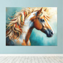 Pesquisar por cavalo pinturas impressão de canvas Equino