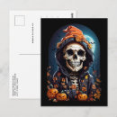 Pesquisar por esqueleto humano cartoes postais Halloween