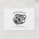 Pesquisar por logotipo da câmera cartao de visita Moderno