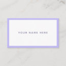 Pesquisar por branco roxo padrao cartao de visita Para ela