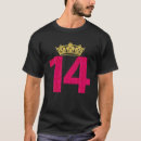 Pesquisar por 14 anos aniversário camisetas Coroa