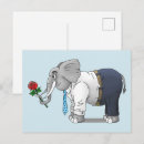 Pesquisar por o elefante azul cartoes postais Para ela