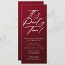 Pesquisar por anos elegante 40 aniversário convites Simples